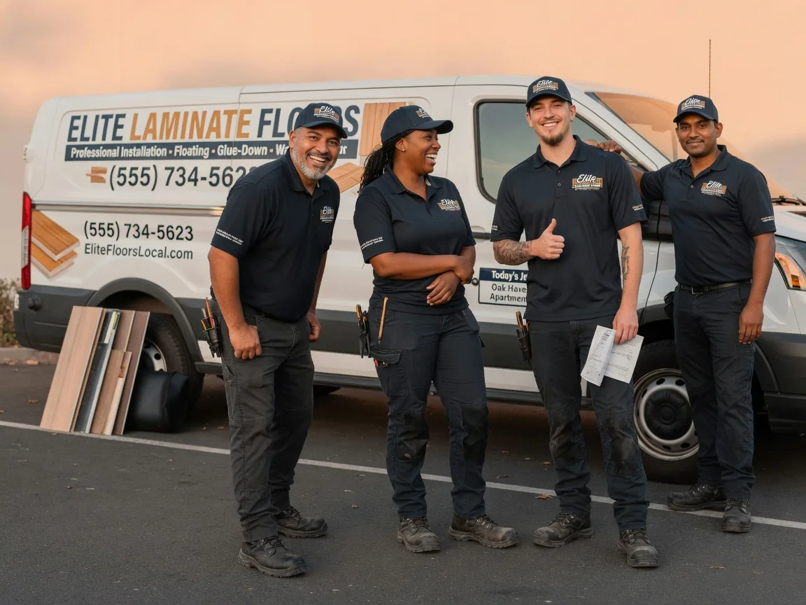 Laminate flooring installation company in Hulbert, OK